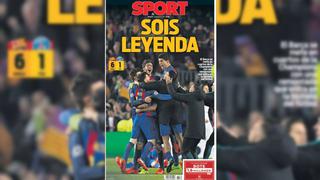 Barcelona y el mundo despertó con euforia y las portadas de los diarios lo demuestran [Fotos]