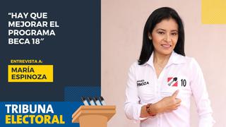 María Espinoza candidata al Congreso por Acción Popular