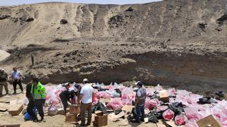 La Libertad: Destruyen más de 6 toneladas de explosivos decomisados de la minería ilegal