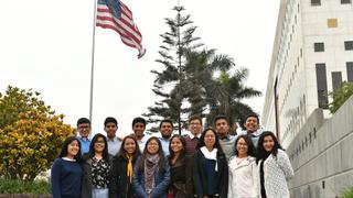 Jóvenes peruanos son becados para participar en el Programa de Jóvenes Embajadores en Estados Unidos