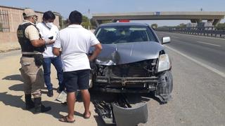 Piura: Mototaxista muere en violento accidente de tránsito y su pasajero queda herido