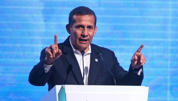 Ollanta Humala pidió estar atentos para que ningún candidato toque programas sociales. (Perú21)