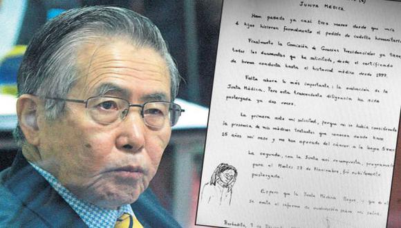 COMPÁS DE ESPERA. Fujimori vuelve a llamar la atención con carta relacionada a pedido de indulto. (USI)