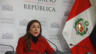 Presidenta del Congreso: “Lo ideal sería que Pedro Castillo renunciara”