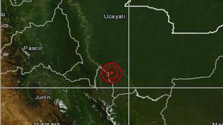 IGP: sismo de magnitud 4,2 se reportó en Atalaya, Ucayali