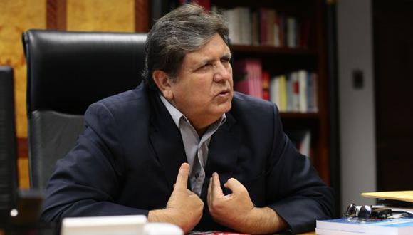 Alan García será citado por la fiscalía en los próximos días. (Foto: Perú21)