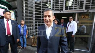 Ollanta Humala y Nadine Heredia acudieron hoy a la Fiscalía para firmar libro de control