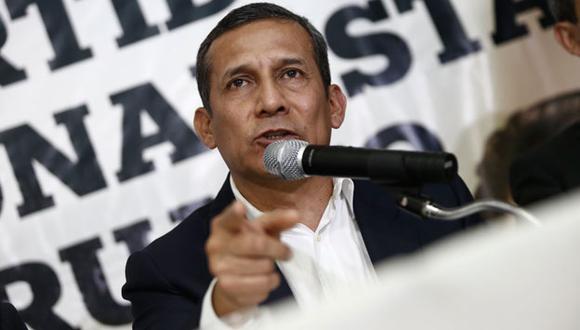 El ex presidente Ollanta Humala. (Renzo Salazar)