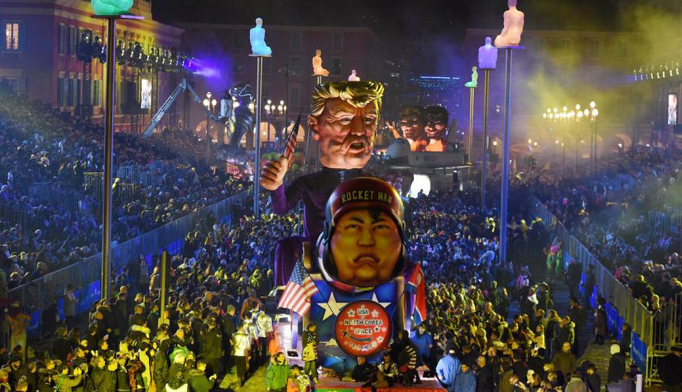 El carnaval de Niza es uno de los más esperados en el año calendario. (Reuters)