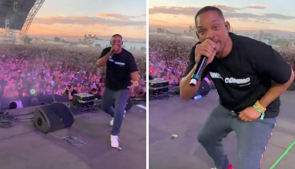 Will Smith sorprende al cantar en Coachella junto a su hijo Jaden Smith (Foto: Instagram)