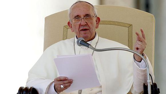 El papa Francisco hizo un llamado a la paz. (AP)