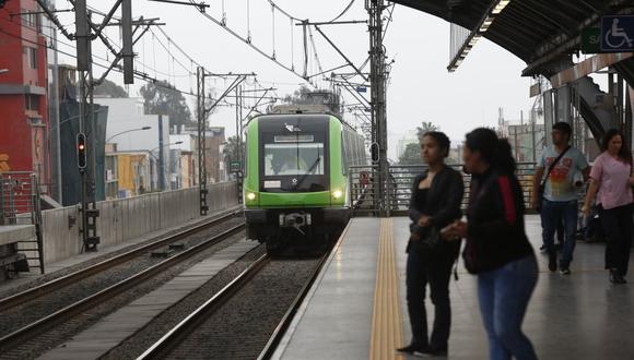 La Línea 1 del Metro de Lima conecta los distritos de San Juan de Lurigancho y Villa El Salvador. (GEC)