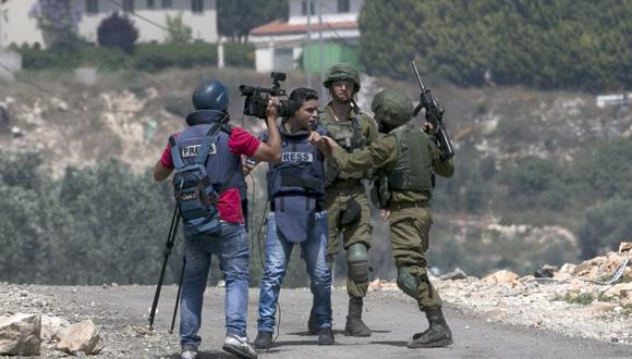 Incidente fue denunciado por la Asociación de Prensa Extranjera en Israel y Palestina. (Foto: AFP)