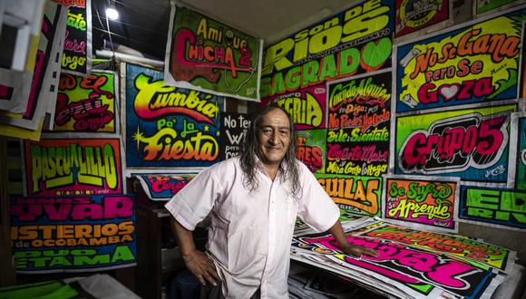 Pedro Rojas ‘Monky’ es el pionero de los carteles chicha.