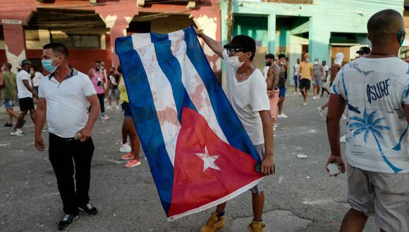 Protestas en Cuba se registran desde el último domingo (AFP).