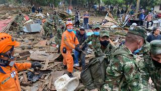 Colombia: deslizamiento de tierra deja 11 muertos y decenas de heridos [VIDEO]