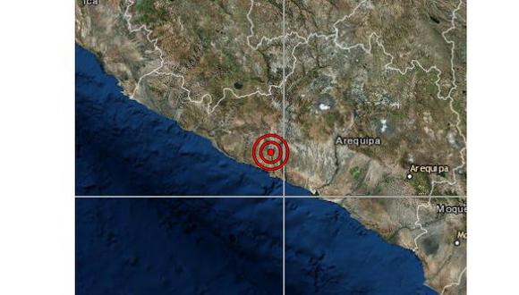 Un sismo de magnitud 4,2 se registró en Arequipa la noche de este miércoles a las 22:03 horas. (Foto: IGP)