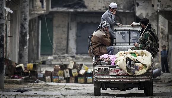 Guerra civil en Siria ocasionó más de 100,000 muertos. (AP)