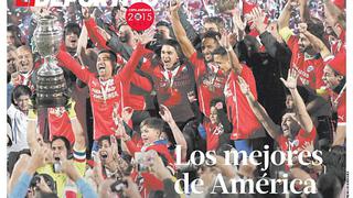 Copa América 2015: Así informaron los medios chilenos su primer título obtenido