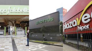 Saga, Tottus, Plaza Vea y otras 3 empresas piden disculpas por retrasos en entrega de productos