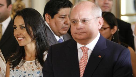 Pedro Cateriano reiteró que el Ministerio Público ya investigó y archivó las cuentas de la primera dama, Nadine Heredia. (Perú21)