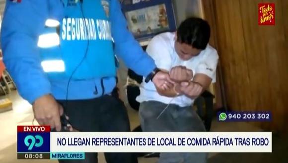 Víctima fue identificada como Renato Morales Rodríguez, quien viene siendo operado de la rodilla en clínica local. (Captura)