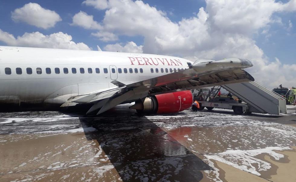 Avión de Peruvian Airlines sufrió aterrizaje forzoso en aeropuerto de Bolivia.