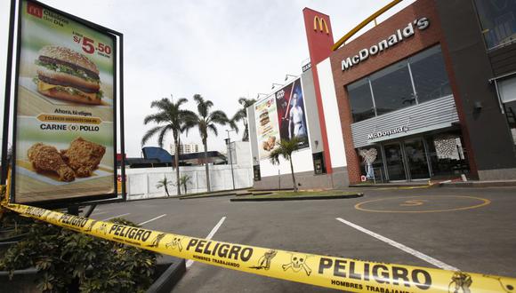 Sunafil podría multar con S/189 mil al local de McDonald’s de Pueblo Libre. (César Grados / GEC)