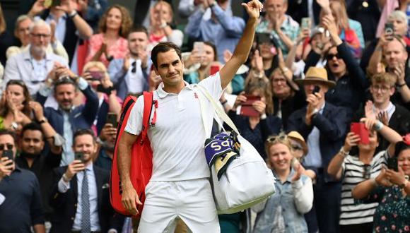 Roger Federer le dijo adiós a Wimbledon en cuartos de final. (Foto: AFP)