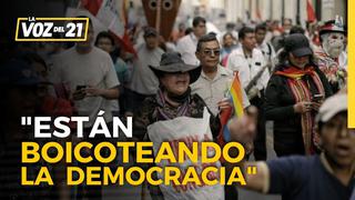 Rubén Vargas sobre los Frente de Defensa: “Están boicoteando la democracia”