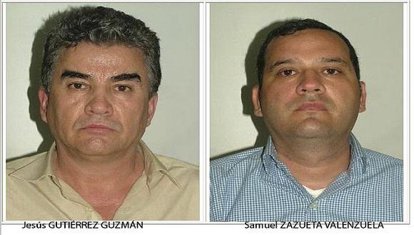 Jesús Gutiérrez Guzmán (izq.) y Samuel Zazueta Valenzuela, ambos detenidos en Madrid. (Reuters)