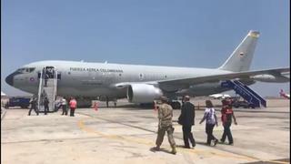 Colombia: Avión llegó a Perú con 30 toneladas de ayuda humanitaria para damnificados