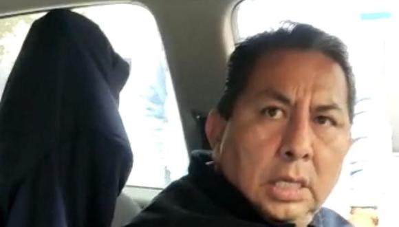 Daniel Príncipe conducía vehículo que transportaba a alcalde de Anguía, José Medina. (Captura video)