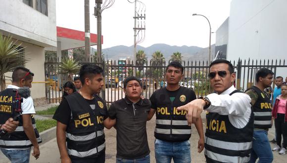 Los delincuentes fueron detenidos por agentes de la Depincri. (PNP)