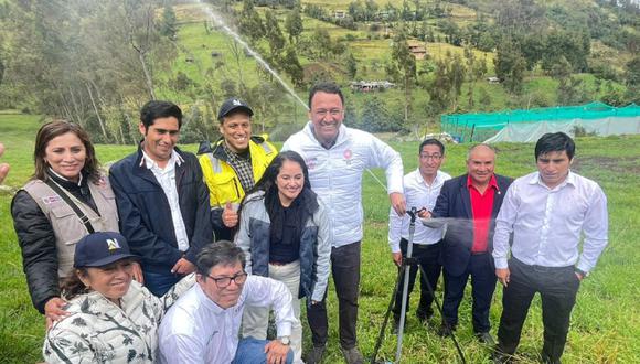El proyecto ayudará para que los pobladores del centro poblado Tual tengan agua todo el año para mejorar la eficiencia de sus prácticas agrícolas.