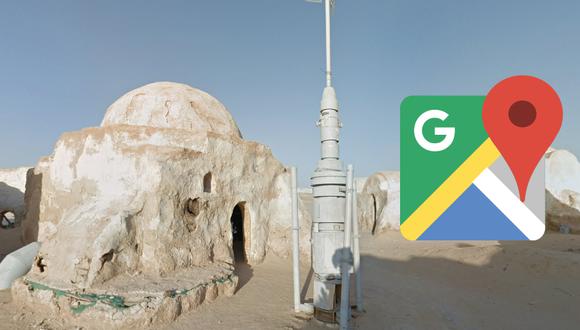 ¿Dónde queda realmente el lugar donde nació Darth Vader? Google Maps te muestra Tatooine. (Foto: Google)