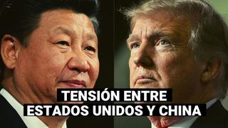Tensión entre Estados Unidos y China