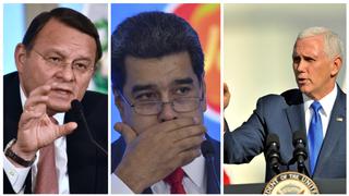 Perú y EE.UU. acuerdan "incrementar la presión" sobre Nicolás Maduro