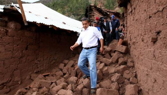 Desde el Cusco, el presidente Humala dijo que no aceptará un interrogatorio. (Presidencia)