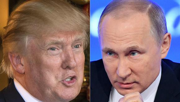 El presidente de los EE.UU. dio una confusa afirmación sobre Vladimir Putin. (Foto: AFP)