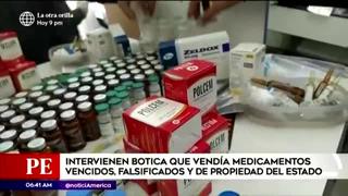 Comas: intervienen farmacia que vendía medicamentos de propiedad del Estado