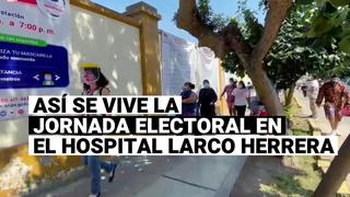 Elecciones Perú 2021: así se desarrolla la jornada electoral en el hospital Larco Herrera