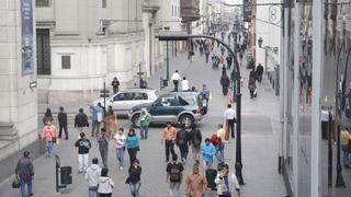 Centro de Lima: Proponen peatonalizar más calles para recuperar valor histórico