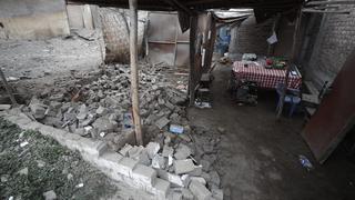 Un muerto, 19 damnificados, 121 afectados y 20 personas heridas tras temblor de magnitud 6, según Indeci
