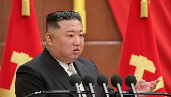 El líder norcoreano, Kim Jong-un. (Foto de KCNA VIA KNS / AFP)