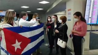 Médicos cubanos llegan a Panamá para reforzar la lucha contra el coronavirus