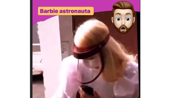 Rodrigo González se burla de Sheyla Rojas por su protección ante el COVID-19: “Barbie astronauta”