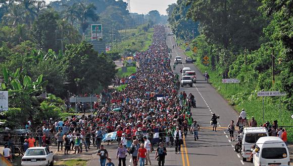ONU advierte que más de 7,000 migrantes van a Estados Unidos. (EFE)