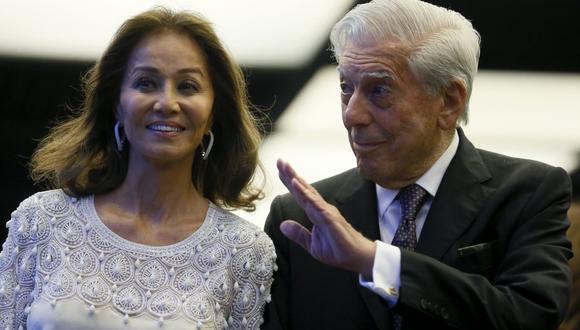 Mario Vargas Llosa negó haberse separado de la socialité Isabel Preysler. (Foto: EFE)