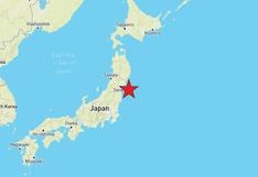 Japón: Sismo de magnitud 6,8 sacude el noreste del país sin riesgo de tsunami